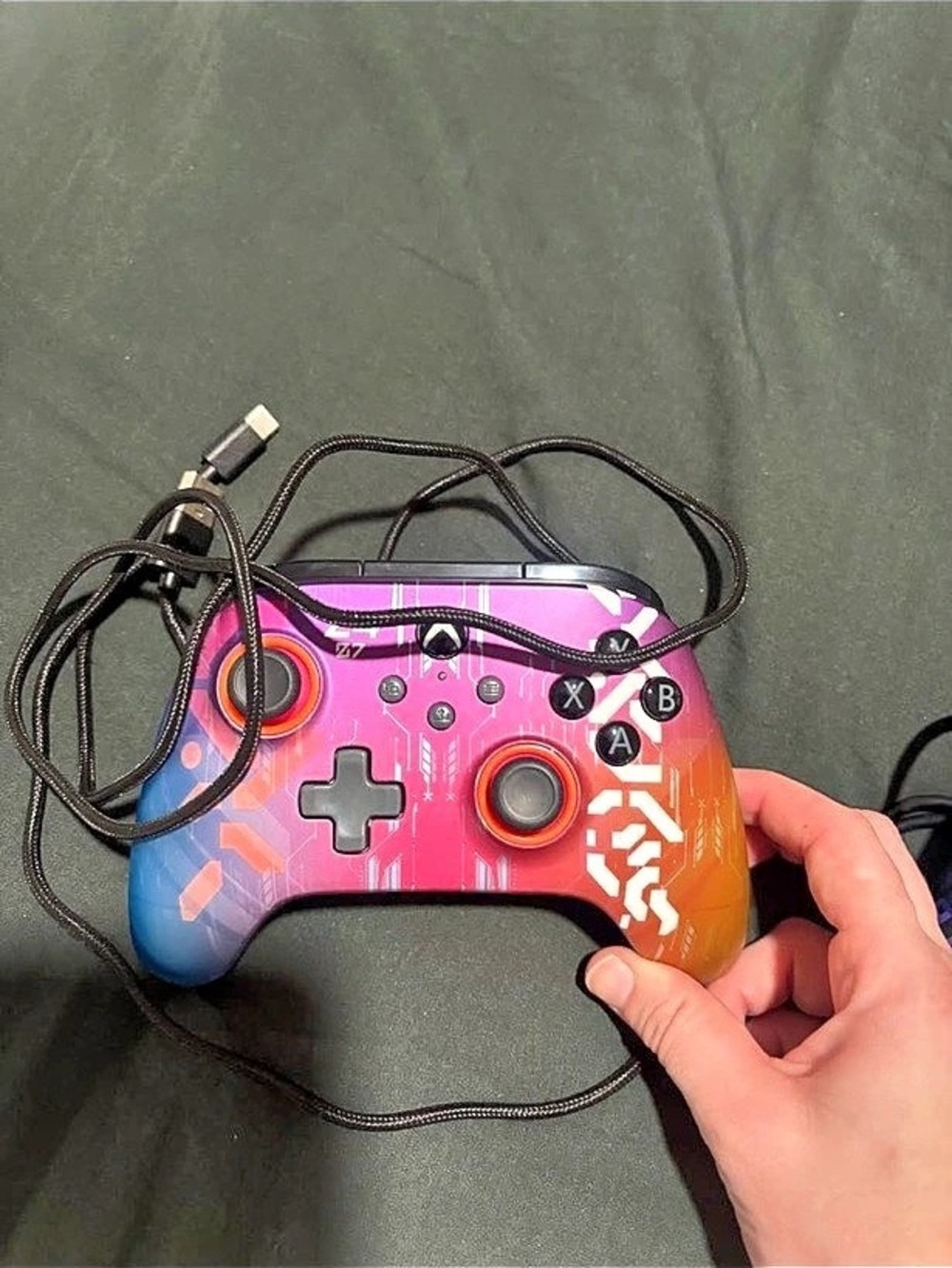 Microsoft Multicolor Wired Game Controller
